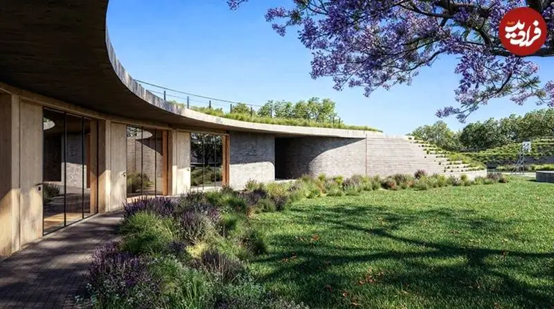 تصاویر؛ معماری خلاقانه «مدرسۀ دایره ای» در دل زمین آتشفشانی