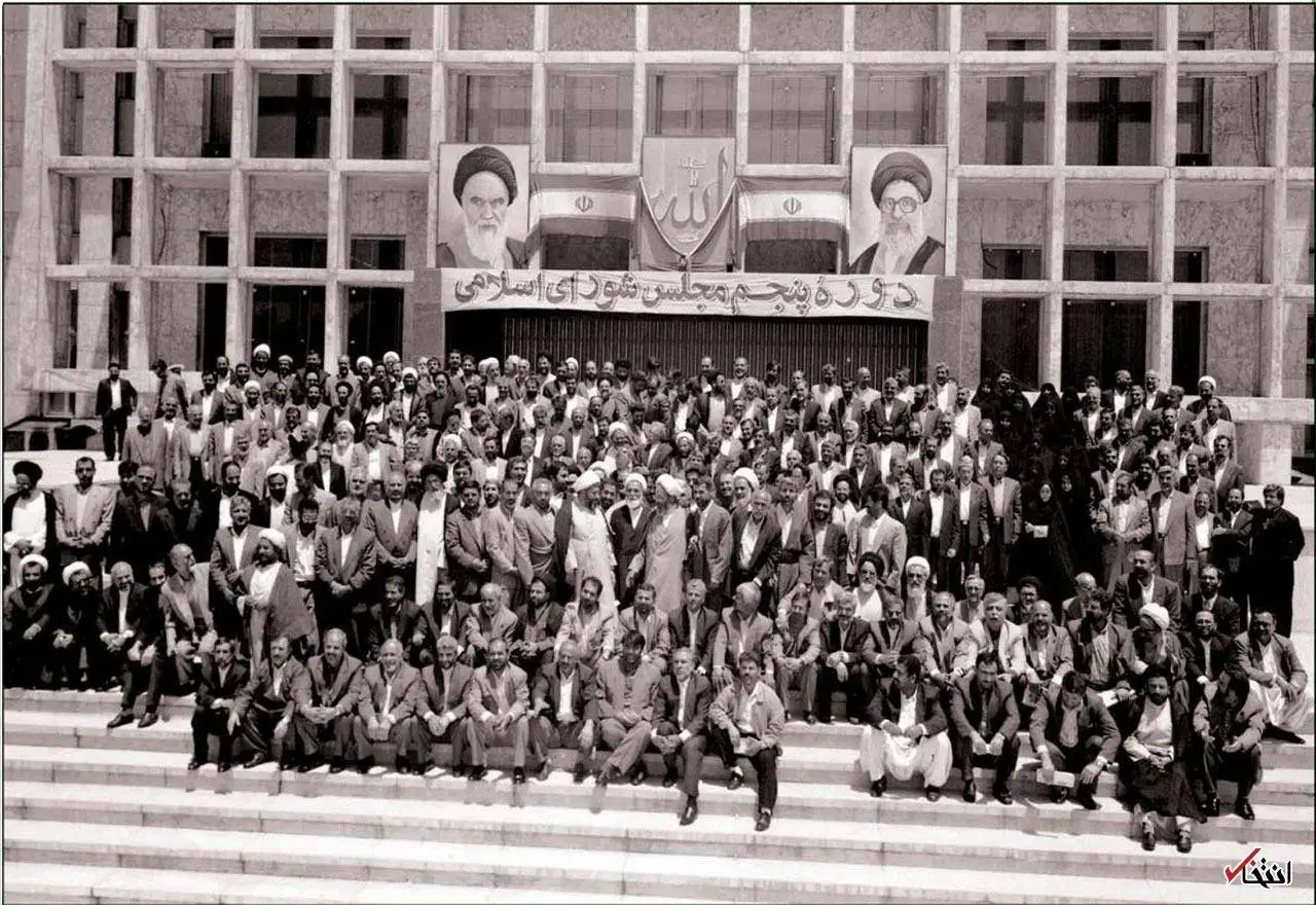 عکس؛ سفر در زمان؛ نمایندگان پنجمین دوره مجلس در یک قاب