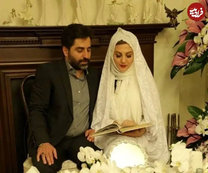 عکس؛ سفر زمان؛ چهرۀ «ژیلا صادقی، مجری تلویزیون» در مراسم عروسی اش؛ سال 1395