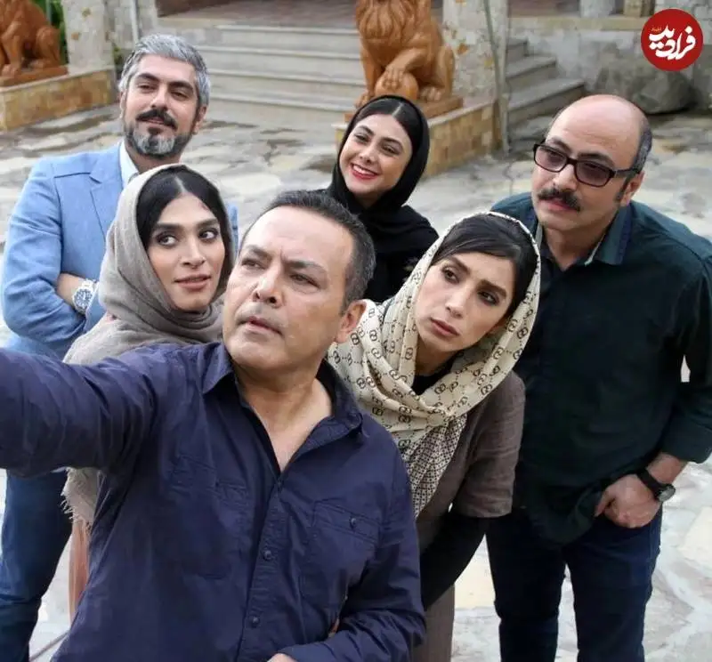 عکس؛ سفر زمان؛ سلفی «مختار ثقفی» با «مهدی پاکدل و آزاده صمدی»؛ سال 1394