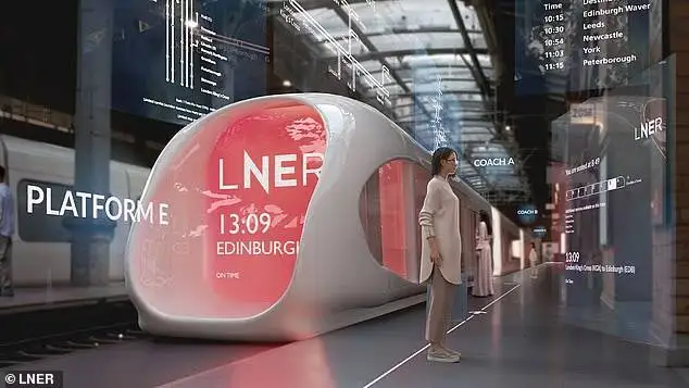 قطارها در 50 سال آینده چه ظاهری پیدا می کنند؟