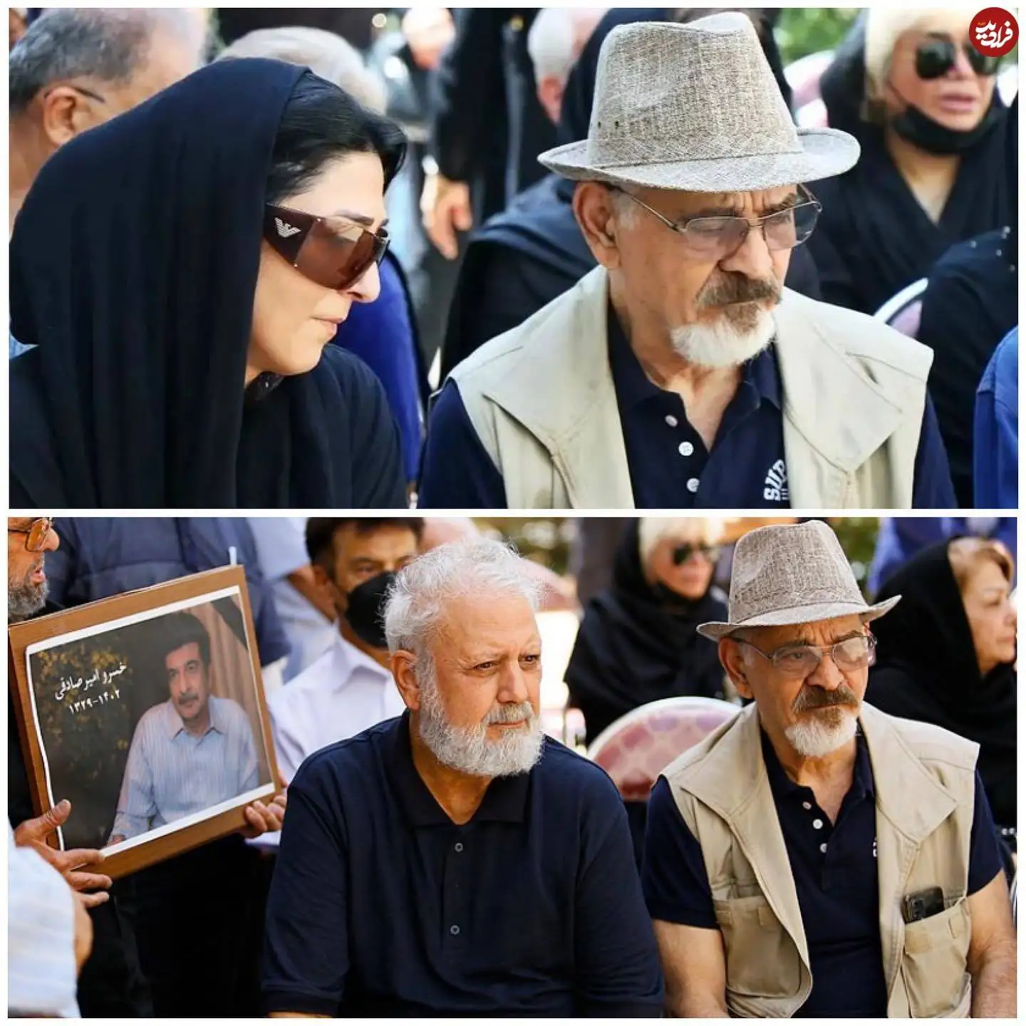عکس؛ سفر در زمان؛ «اصغر کُپَک» سریال خواب و بیدار در 81 سالگی؛ سال 1402