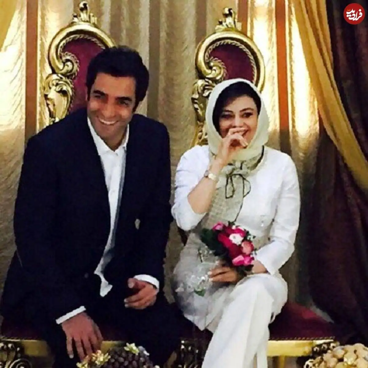 عکس؛ سفر در زمان؛ مراسم عقد «منوچهر هادی و یکتا ناصر»؛ سال 1394