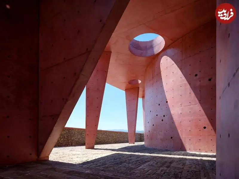 تصاویر؛ زیباترین ساختمان های مدرن که با «بتن قرمز» ساخته شده اند