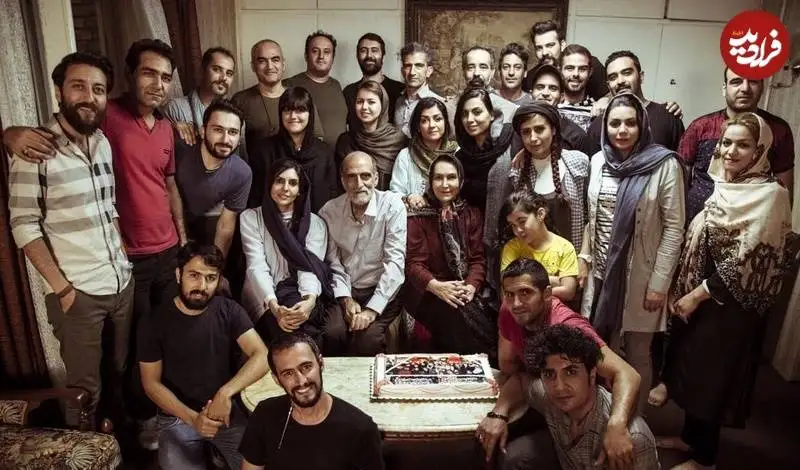 عکس؛ سفر زمان؛ «شری، زن ارسطو» در کنار «ابن ملجم» در پشت صحنۀ یک فیلم