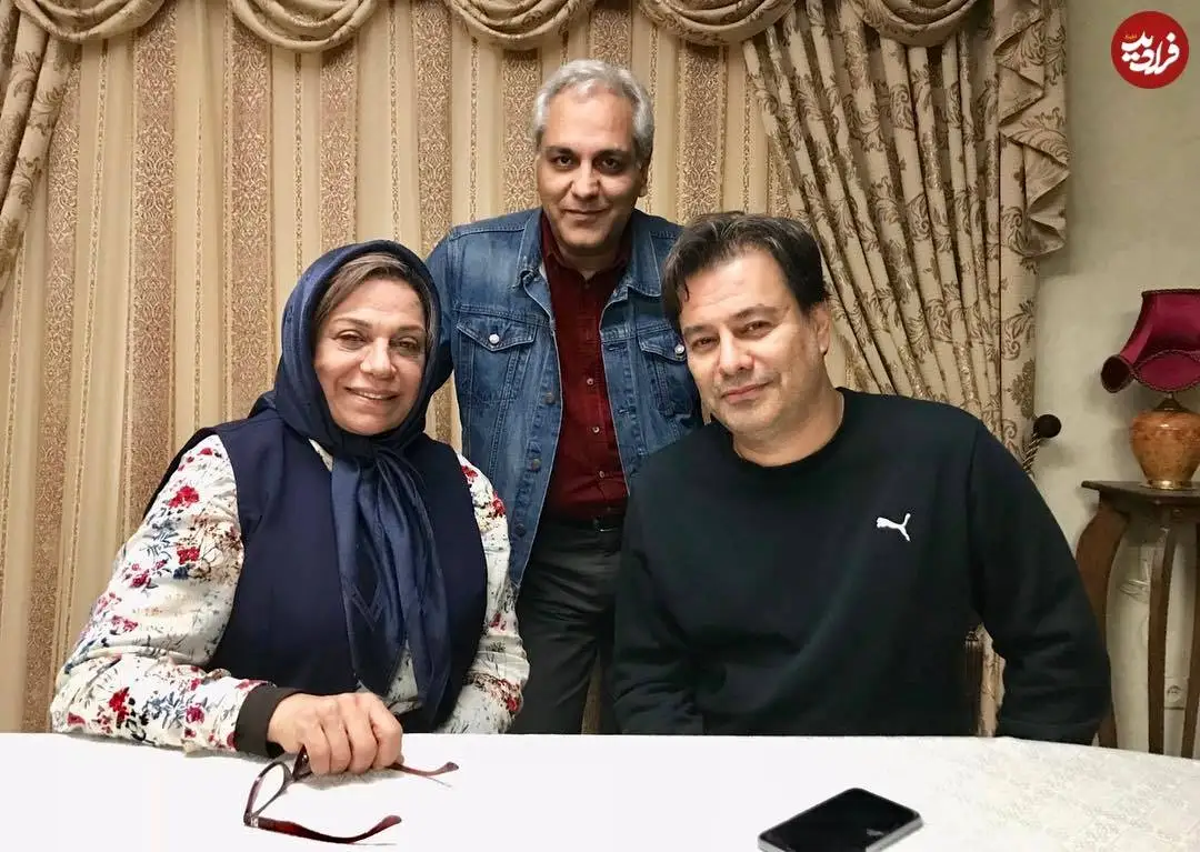 عکس؛ سفر در زمان؛ دورهمی «پیمان قاسم خانی، گوهر خیراندیش و مهران مدیری»؛ دهه 90