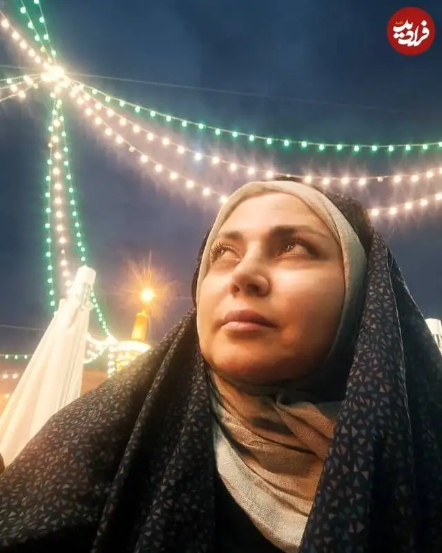 عکس؛ سفر زمان؛ چهرۀ «حمسه، همسر شیث» (سریال طوبی) در حرم امام رضا (ع)
