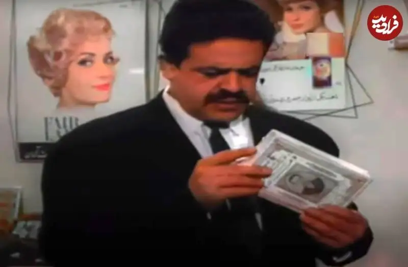 عکس؛ سفر به تاریخ؛ چهرۀ «محمدعلی کشاورز» در 34 سالگی در اولین فیلمش؛ دهۀ 40