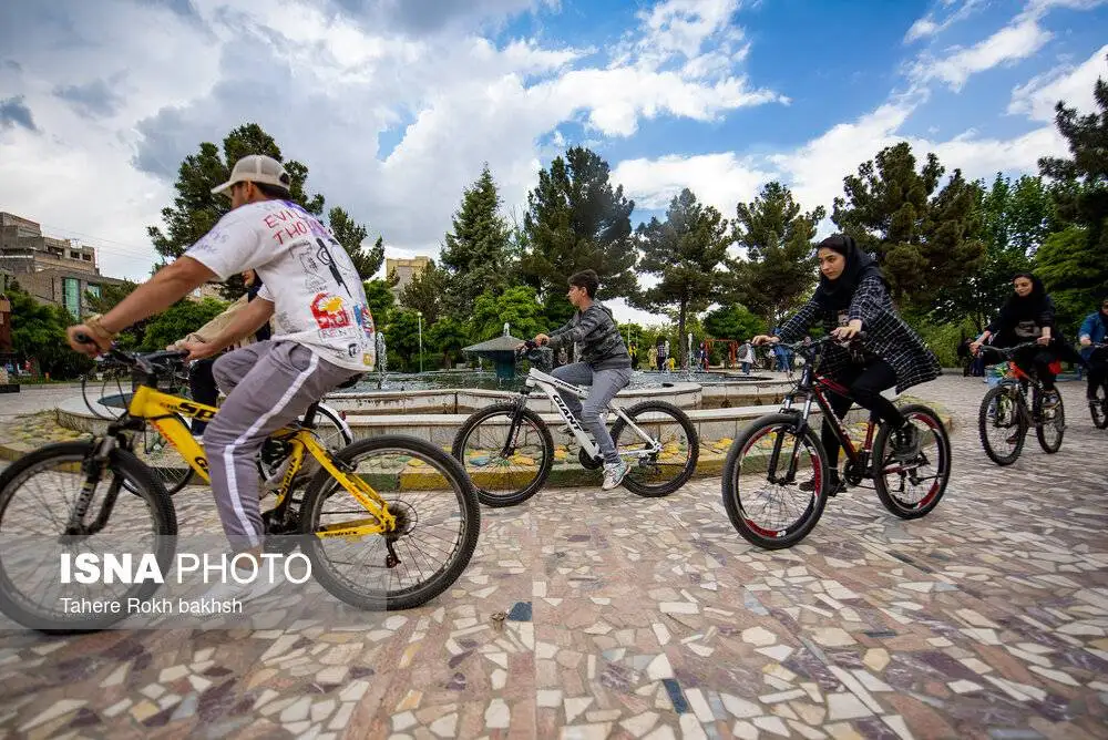 تصاویر؛ شهر دوچرخه ایران را ببینید
