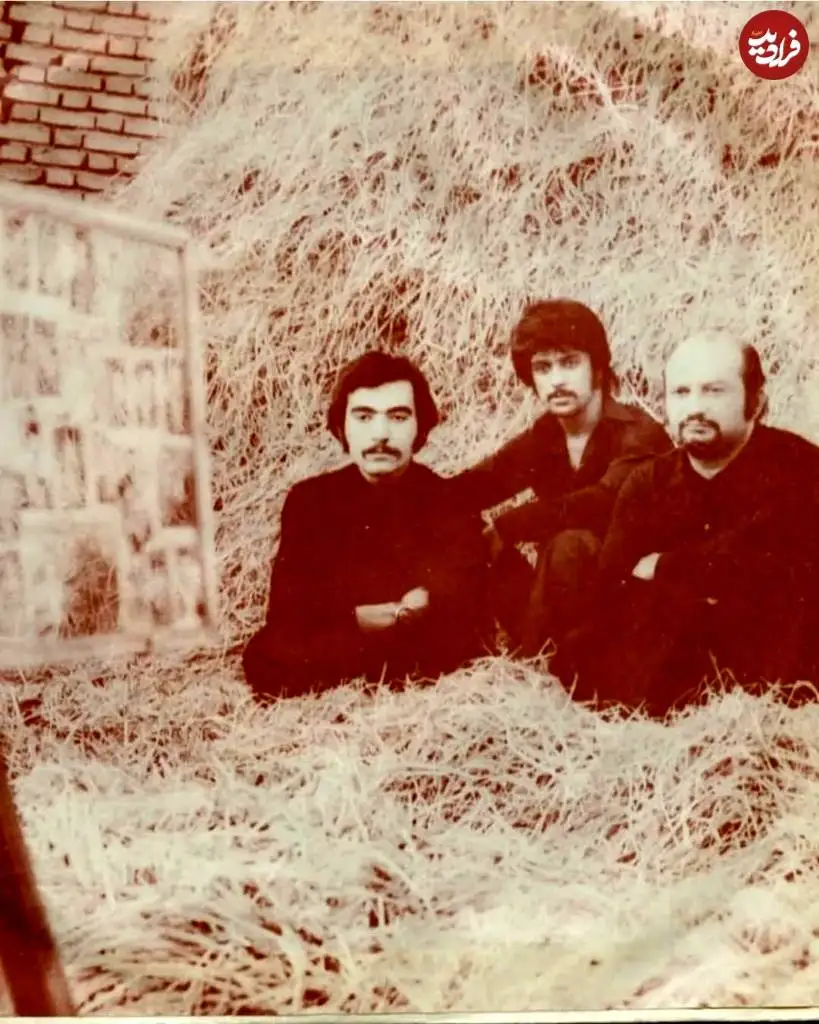 عکس؛ سفر در زمان؛ چهره «شهیار قنبری، داریوش اقبالی و واروژان» در دهه 50