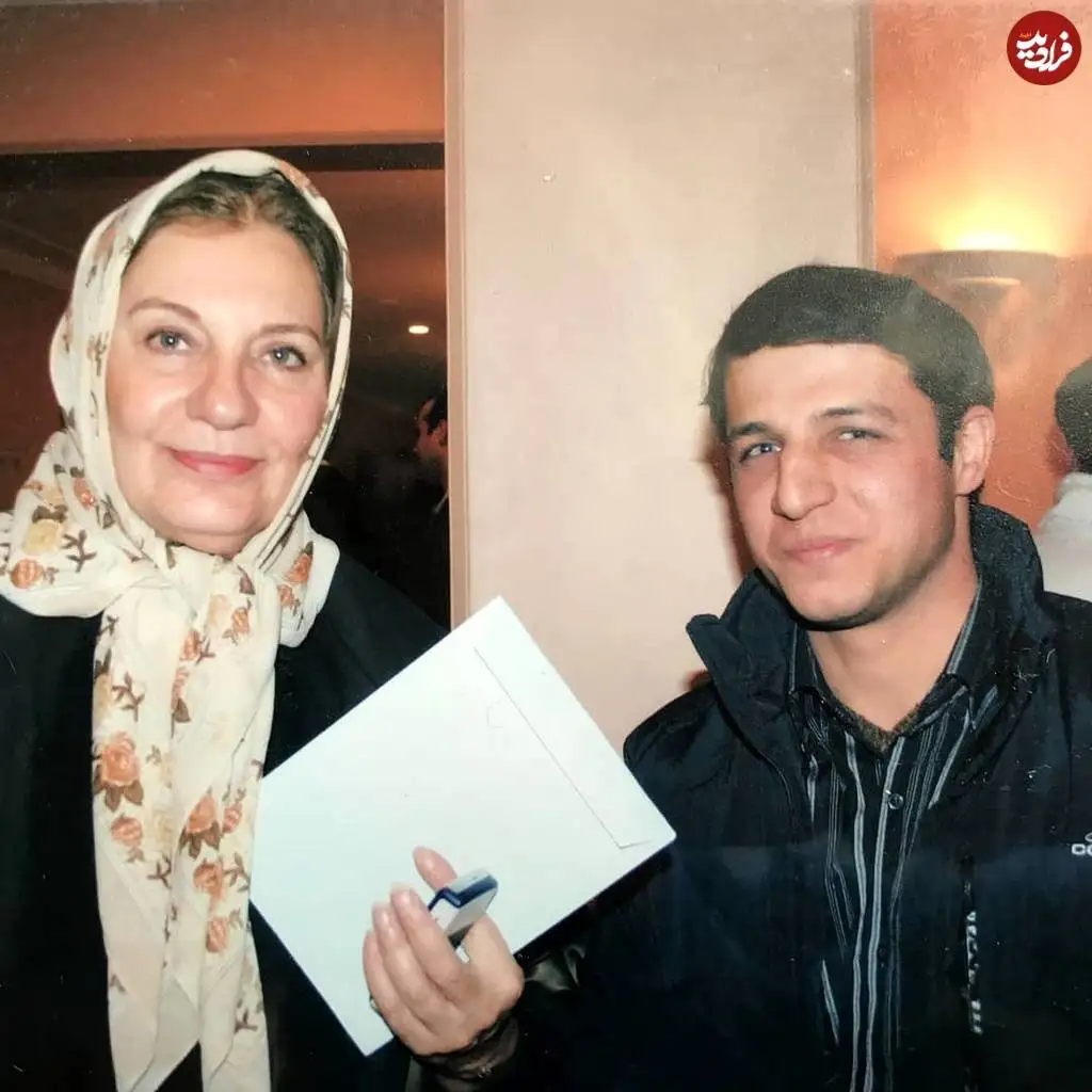 عکس؛ سفر در زمان؛ «خانم مظفری» سریال ستایش در 56 سالگی؛ سال 1384