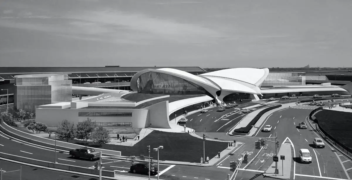 تصاویر؛ ترمینال پرواز فرودگاه یا یک اثر هنری معماری خیره کننده