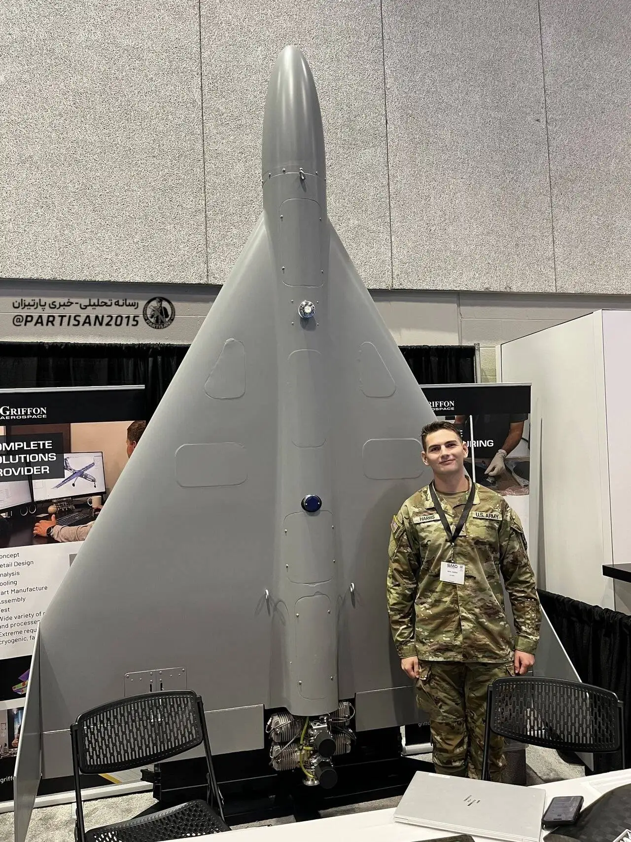 عکس؛ دومین محصول پهپادی آمریکا با الگو برداری از پهپاد ایرانی