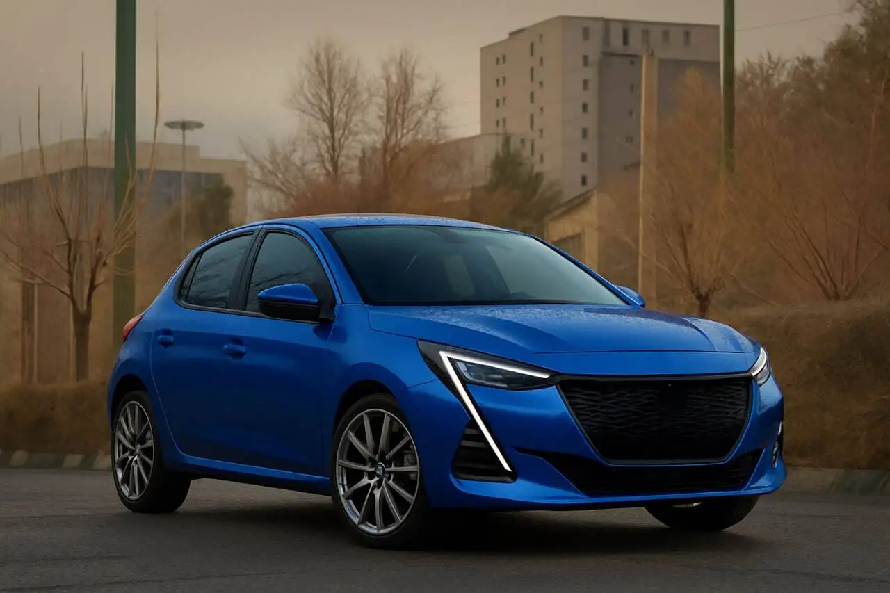 تصاویر؛ پژو 207 با تغییرات پیشنهادی سنگین در پروفایل دماغه