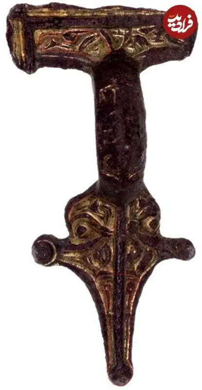 کشف سنجاق سینه 1500 ساله با روکش طلا در فنلاند