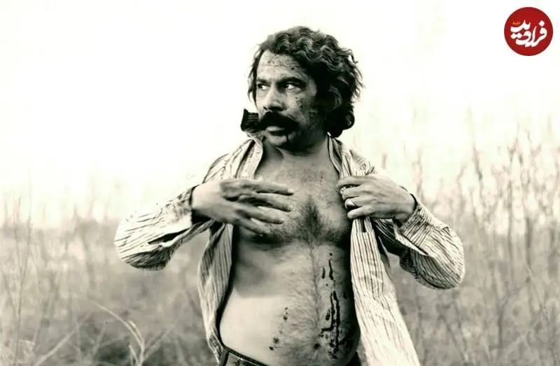 عکس؛ سفر به تاریخ؛ چهرۀ «داوود رشیدی» در 39 سالگی در سومین فیلمش؛ دهۀ 50