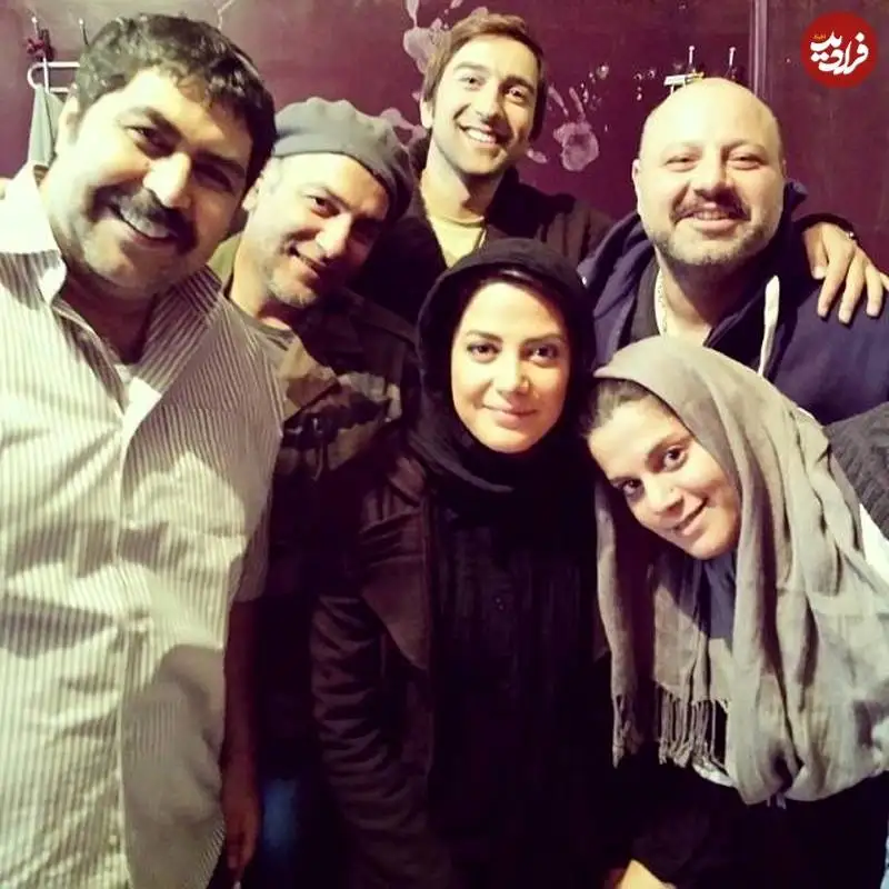 عکس؛ سفر به تاریخ؛ «ابن زیاد و ثابت بن مختار» (سریال مختارنامه) در کنار «طناز طباطبایی»