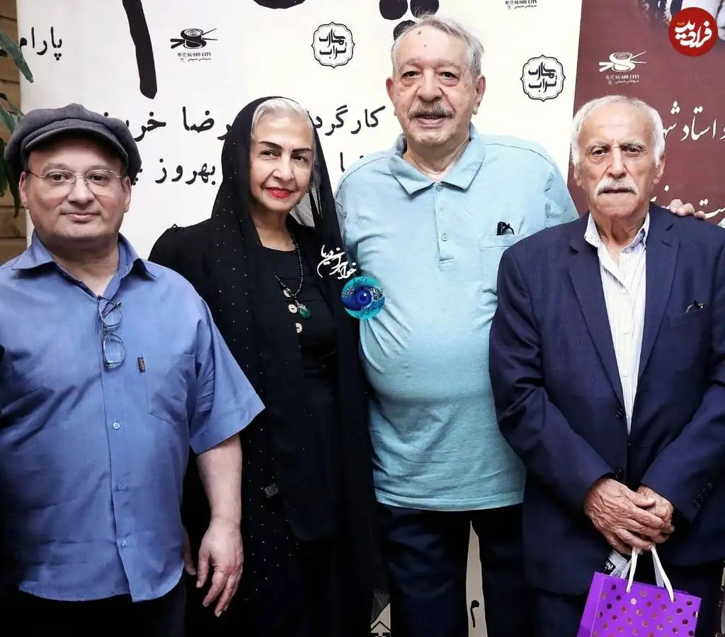 عکس؛ سفر در زمان؛ بازیگر نقش «قلقلی» بعد 39 سال در 60 سالگی