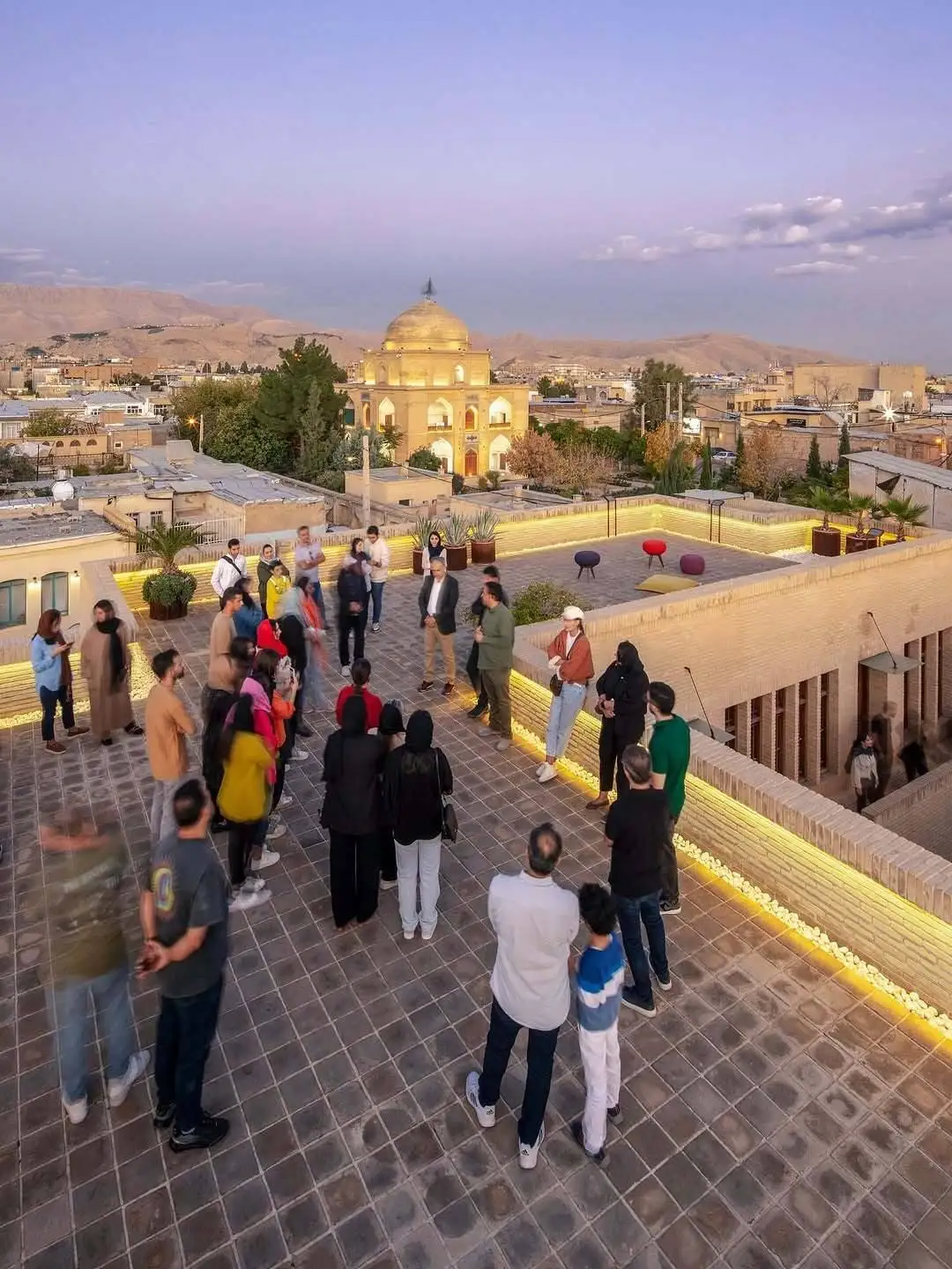 تصاویر؛ احیای معماری ایرانی در قلب شیراز؛ بوتیک هتل سنگ سیاه