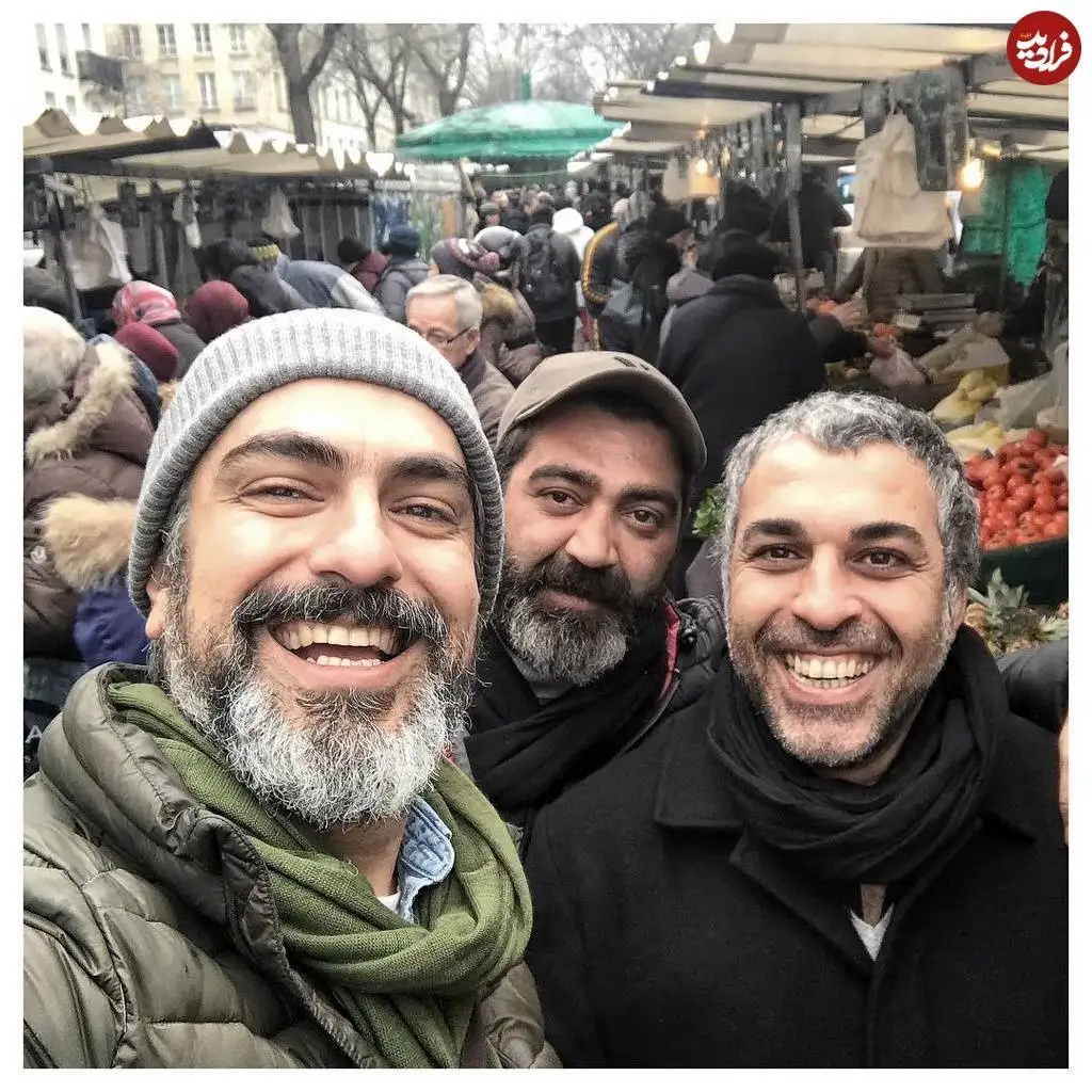 عکس؛ سفر در زمان؛ «طاهر فردوس» سریال ستایش 1 در 38 سالگی در پاریس؛ سال 97