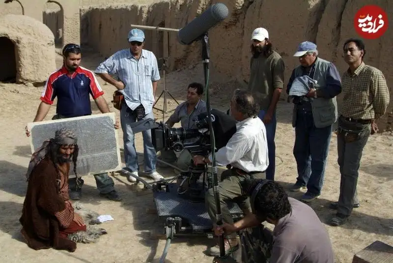 عکس؛ سفر به تاریخ؛ «غلام شمر» در پشت صحنه سریال «مختارنامه»؛ دهۀ 80