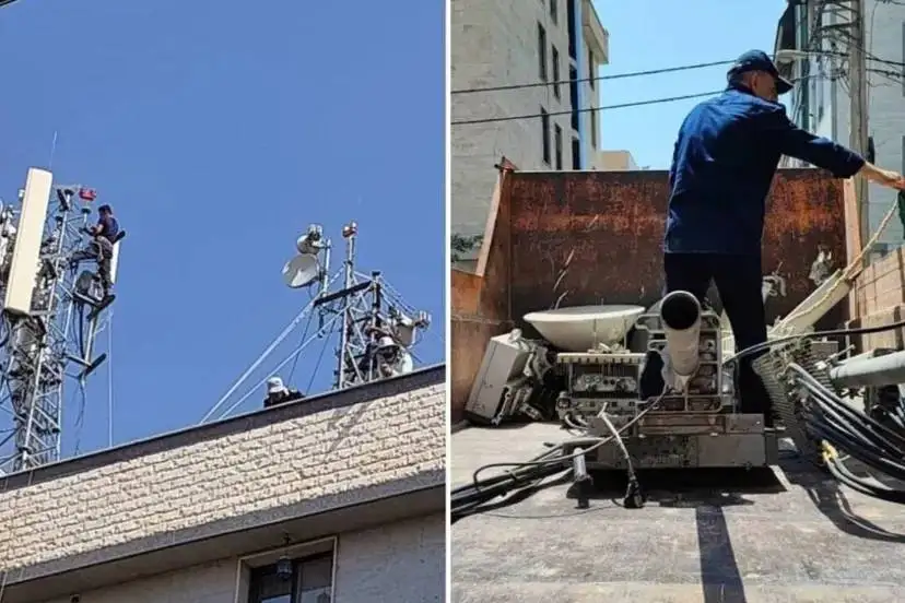 بحران اینترنت در اوج؛ شهرداری، دکل های مخابراتی را پایین کشید!