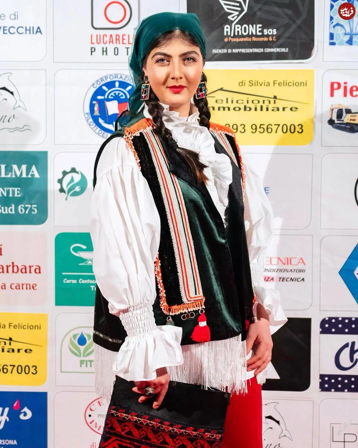 عکس؛ سفر در زمان؛ «جمانه میرجهان» سریال طوبی در ایتالیا؛ سال 1402