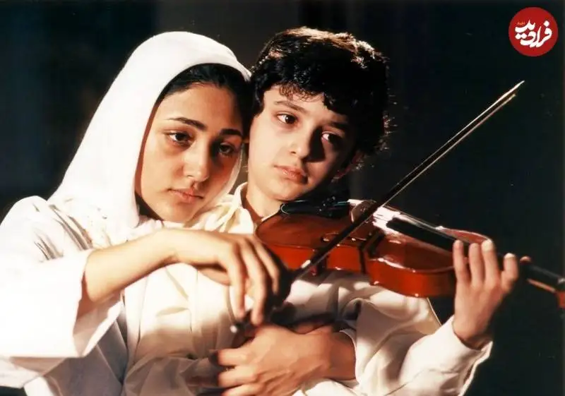 عکس؛ سفر به تاریخ؛ «علی شادمان» در 10 سالگی در اولین فیلمش در کنار «گلشیفته فراهانی»