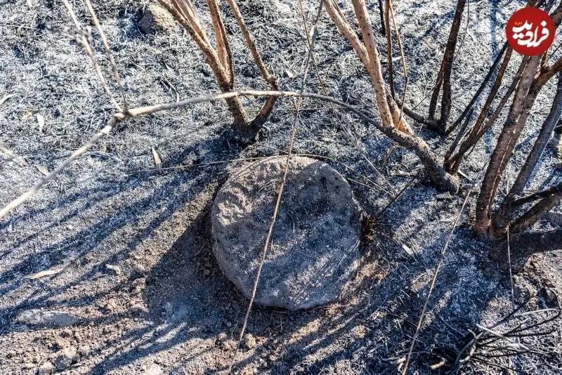 بقایای روستای زادگاه «پطرس، حواری حضرت عیسی» در اثر «آتش سوزی» پدیدار شد