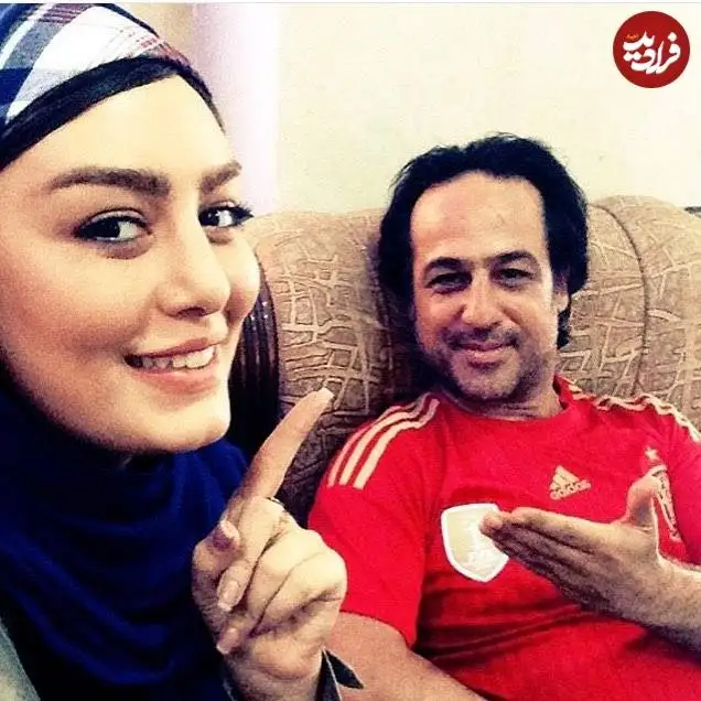 عکس؛ سفر در زمان؛ «نسیم» سریال طوبی در کنار امیر تتلو و سحر قریشی؛ سال 95