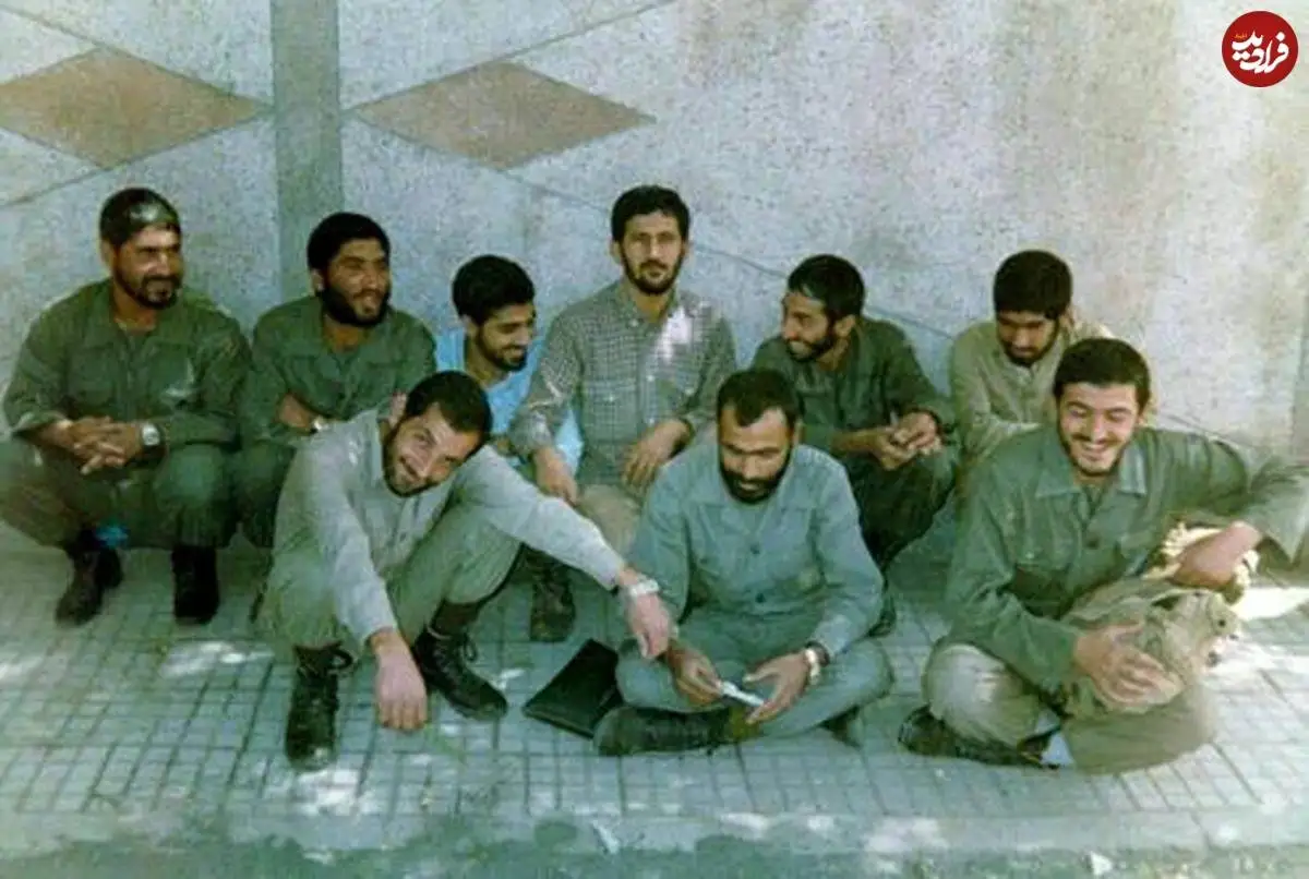 عکس؛ سفر در زمان؛ «سردار سلیمانی در کنار شهید باکری» در زمان جنگ؛ دهه 60