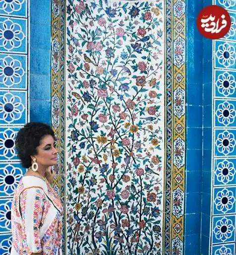 تصاویر؛ سفر در زمان؛ «الیزابت تیلور، ستاره هالیوود» در شیراز؛ سال 1355