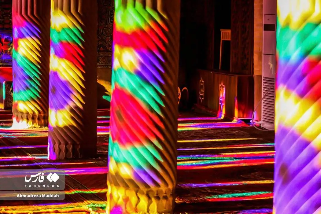 تصاویر؛ مسجد صورتی شیراز کجاست ؟