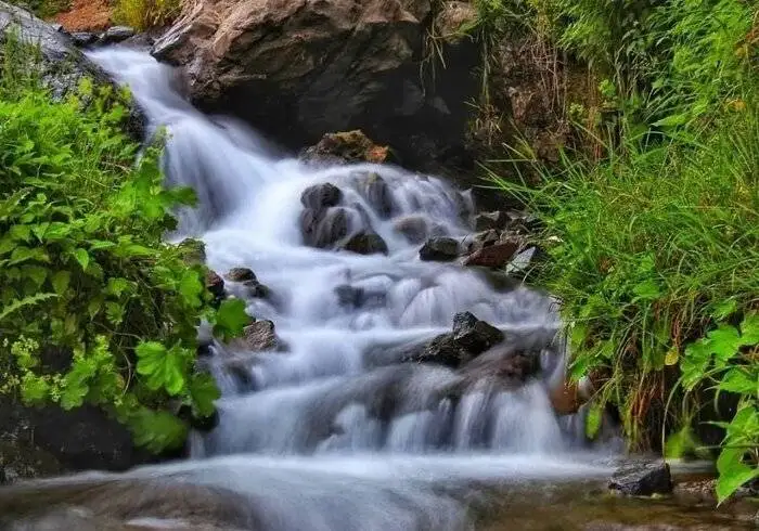 تصاویر؛ روستای ناتر کلاردشت؛ بهشتی پنهان در دل کوه
