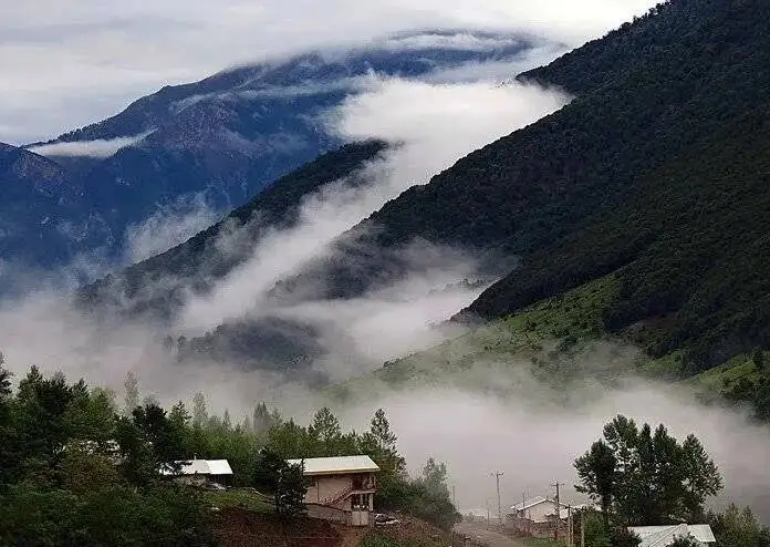 تصاویر؛ روستای ناتر کلاردشت؛ بهشتی پنهان در دل کوه