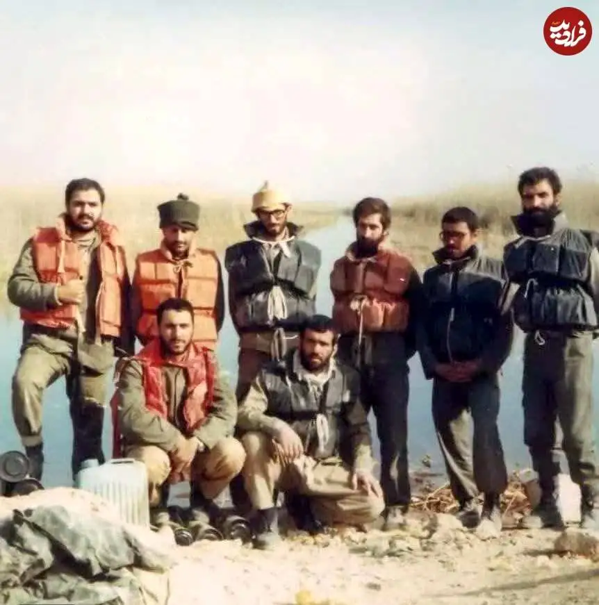 عکس؛ سفر در زمان؛ «مسعود پزشکیان» 7 همرزم دیگرش در جبهه؛ دهه 60