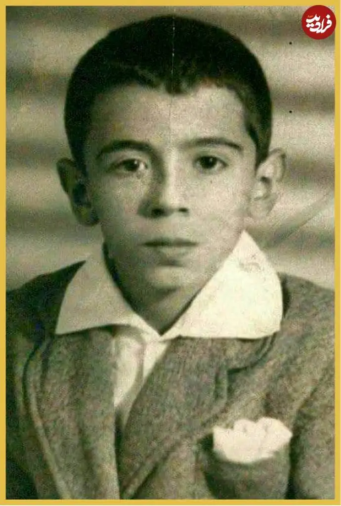عکس؛ سفر در زمان؛ «علی حاتمی، وقتی دبستانی بود»؛ اواخر دهه 20