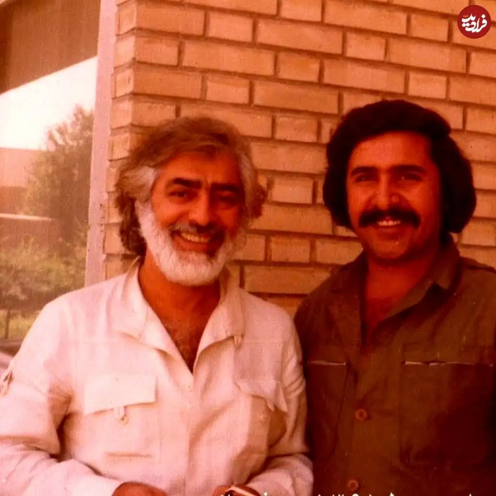 عکس؛ سفر در زمان؛ «محمدعلی فردین» با محاسن سفید در 52 سالگی؛ سال 1361