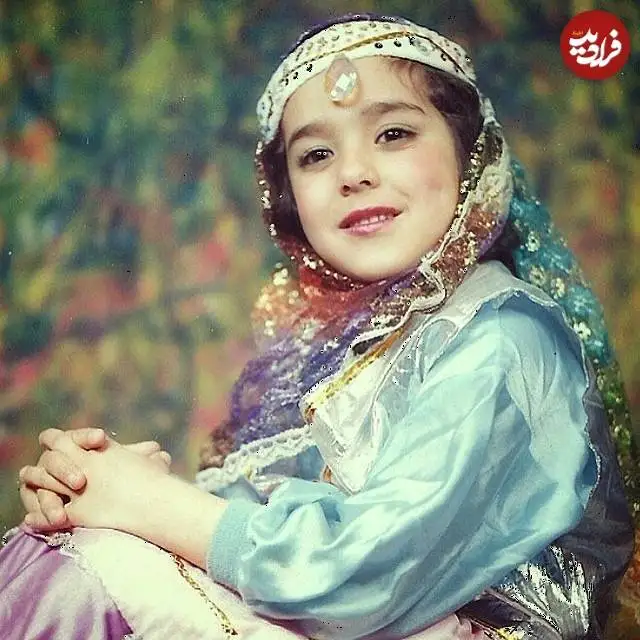 عکس؛ سفر در زمان؛ «زینب احدی» سریال بچه مهندس 2 در 5 سالگی؛ سال 1369
