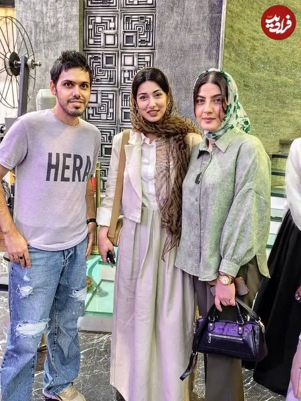 عکس؛ سفر زمان؛ «پریزاد و جمانه» (سریال طوبی) در مراسم اکران یک فیلم