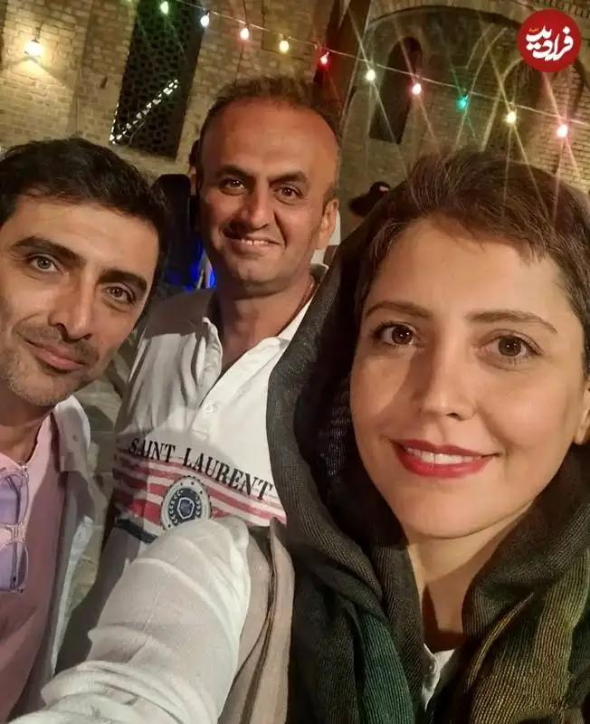 عکس؛ سفر زمان؛ عکس یادگاری «طوبی و فخرالدین» در پشت صحنه سریال «طوبی»