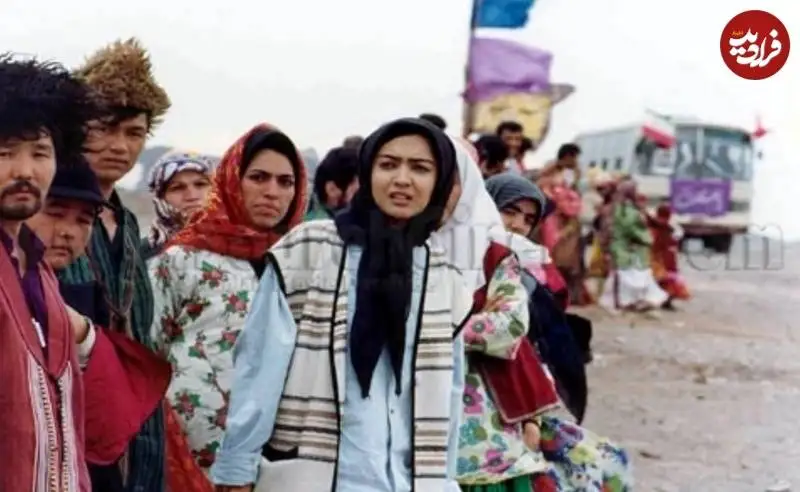 عکس؛ سفر به تاریخ؛ چهرۀ «نیکی کریمی» در 24 سالگی در ششمین فیلمش؛ سال 1374