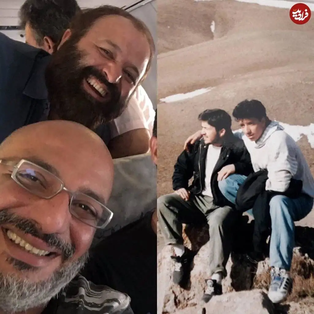عکس؛ سفر در زمان؛ تغییر چهره «امیر جعفری و سید علی صالحی» در سال 69 و 96