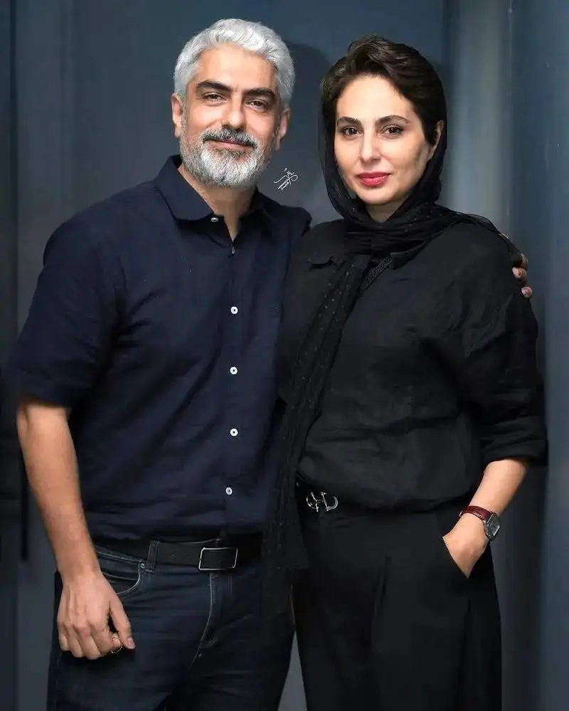 تصاویر؛ قاب عاشقانه مهدی پاکدل و رعنا آزادی ور