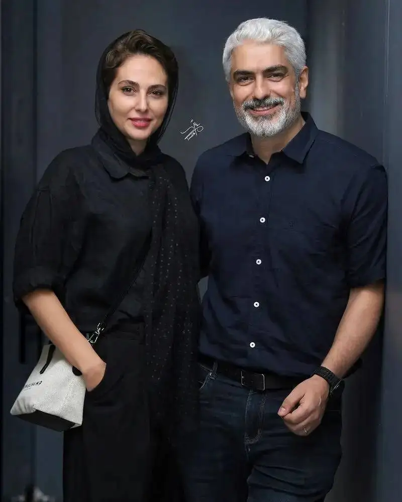 تصاویر؛ قاب عاشقانه مهدی پاکدل و رعنا آزادی ور