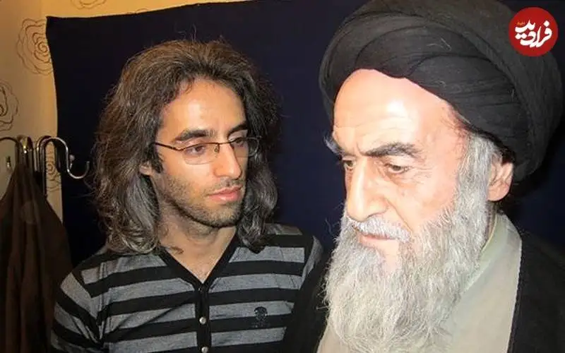 عکس؛ سفر به تاریخ؛ چهرۀ «ولی الله مومنی» در نقش «امام خمینی»