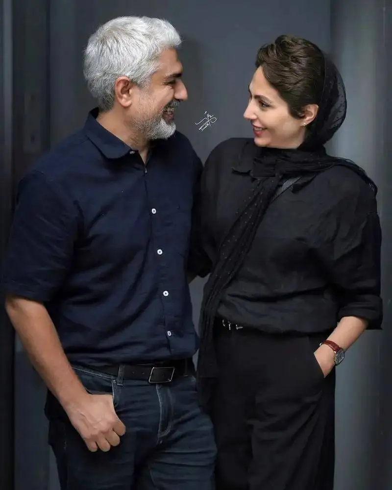 تصاویر؛ قاب عاشقانه مهدی پاکدل و رعنا آزادی ور