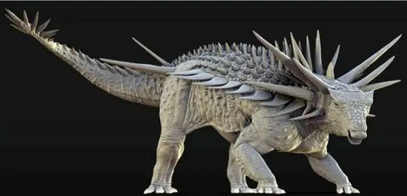 تصاویر؛ کشف شگفت انگیزترین دایناسور تاریخ با تیغ های یک متری!