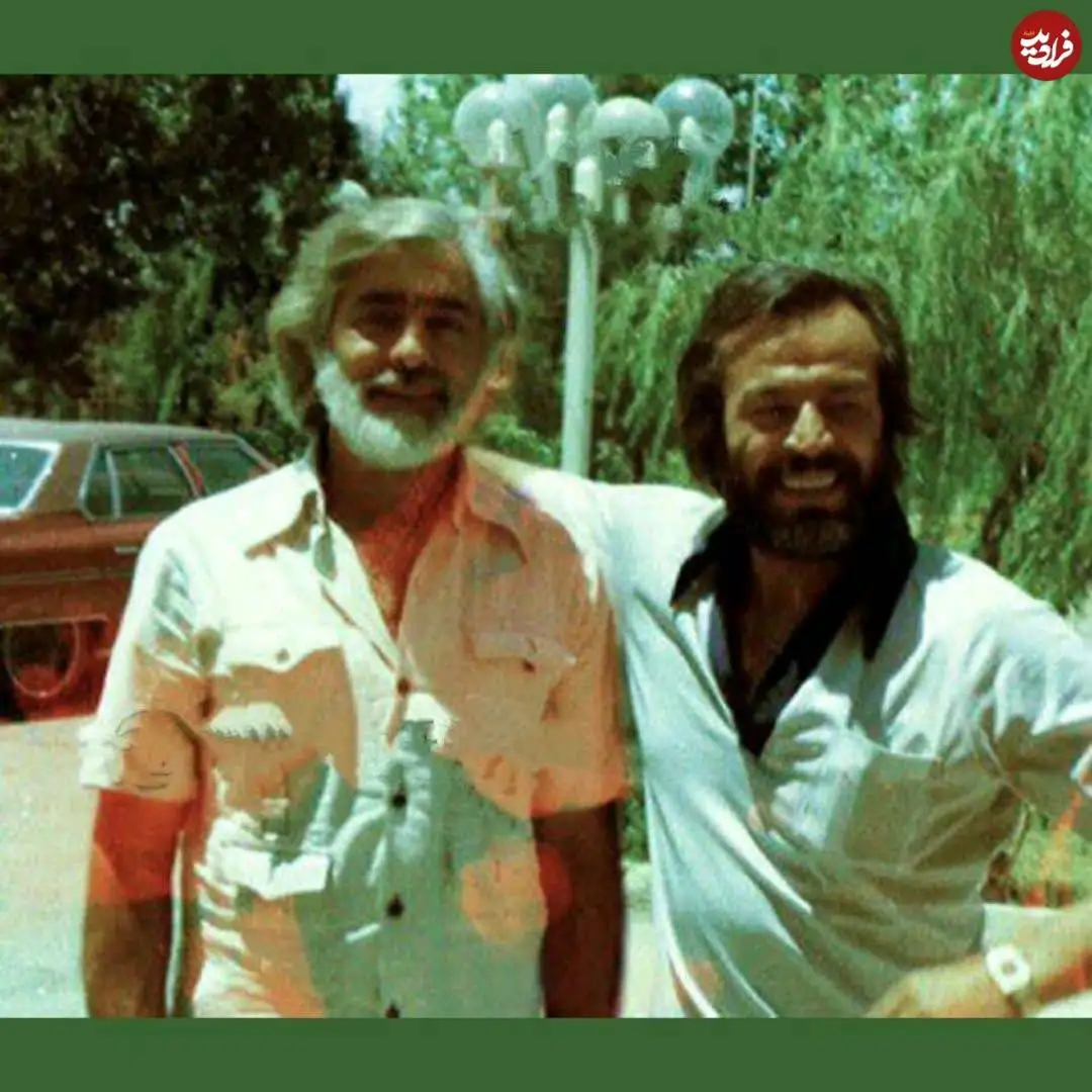 عکس| سفر در زمان؛ «فردین و ایرج قادری» در خیابان های تهران؛ سال 1361