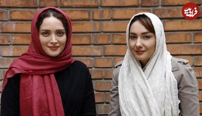 عکس| سفر زمان؛ «هانیه توسلی» در کنار «بهنوش طباطبایی» در پشت صحنه یک فیلم؛ 10 سال قبل